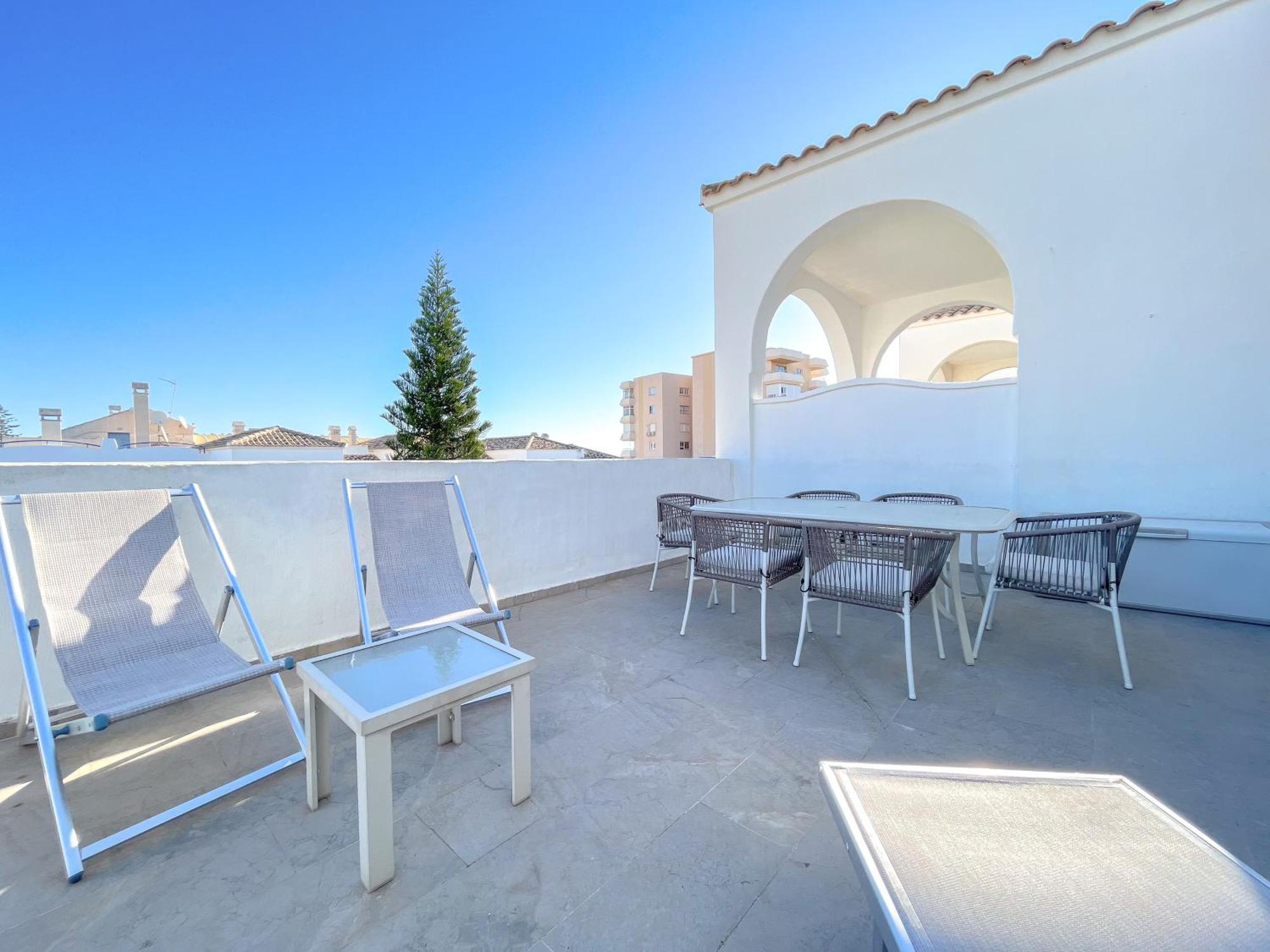 Appartement Spacieux Avec Terrasse Et Piscine Benalmádena Exterior foto